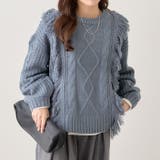 【NAO】フリンジクループルオーバー | RMAF　NICE CLAUP / OLIVE des OLIVE | 詳細画像21 