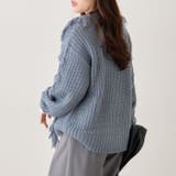 【NAO】フリンジクループルオーバー | RMAF　NICE CLAUP / OLIVE des OLIVE | 詳細画像22 