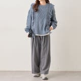 【NAO】フリンジクループルオーバー | RMAF　NICE CLAUP / OLIVE des OLIVE | 詳細画像26 