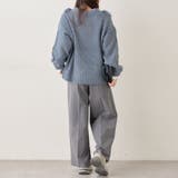 【NAO】フリンジクループルオーバー | RMAF　NICE CLAUP / OLIVE des OLIVE | 詳細画像28 