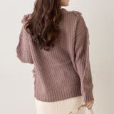 【NAO】フリンジクループルオーバー | RMAF　NICE CLAUP / OLIVE des OLIVE | 詳細画像5 