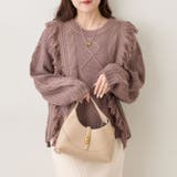 【NAO】フリンジクループルオーバー | RMAF　NICE CLAUP / OLIVE des OLIVE | 詳細画像6 