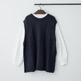 【NAO】ニットベスト+ロンT | RMAF NICE CLAUP / OLIVE des OLIVE | 詳細画像6