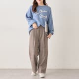 【NAO】コード刺繍ロゴプルオーバー | RMAF　NICE CLAUP / OLIVE des OLIVE | 詳細画像7 