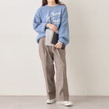 【NAO】コード刺繍ロゴプルオーバー | RMAF　NICE CLAUP / OLIVE des OLIVE | 詳細画像8 