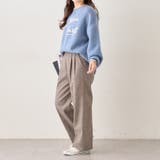 【NAO】コード刺繍ロゴプルオーバー | RMAF　NICE CLAUP / OLIVE des OLIVE | 詳細画像9 