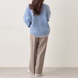 【NAO】コード刺繍ロゴプルオーバー | RMAF　NICE CLAUP / OLIVE des OLIVE | 詳細画像10 