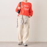 【NAO】コード刺繍ロゴプルオーバー | RMAF　NICE CLAUP / OLIVE des OLIVE | 詳細画像21 