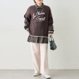 【NAO】コード刺繍ロゴプルオーバー | RMAF　NICE CLAUP / OLIVE des OLIVE | 詳細画像39 