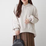 【NAO】ダンボール前後差パーカープルオーバー | RMAF　NICE CLAUP / OLIVE des OLIVE | 詳細画像2 