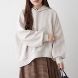 【NAO】ダンボール前後差パーカープルオーバー | RMAF　NICE CLAUP / OLIVE des OLIVE | 詳細画像4 