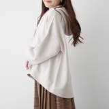 【NAO】ダンボール前後差パーカープルオーバー | RMAF　NICE CLAUP / OLIVE des OLIVE | 詳細画像6 