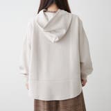 【NAO】ダンボール前後差パーカープルオーバー | RMAF　NICE CLAUP / OLIVE des OLIVE | 詳細画像10 