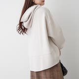 アイボリー | 【NAO】ダンボール前後差パーカープルオーバー | RMAF　NICE CLAUP / OLIVE des OLIVE