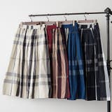 【NAO】チェックギャザースカート | RMAF NICE CLAUP / OLIVE des OLIVE | 詳細画像1