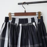 【NAO】チェックギャザースカート | RMAF NICE CLAUP / OLIVE des OLIVE | 詳細画像3