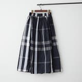 ブラック | 【NAO】チェックギャザースカート | RMAF NICE CLAUP / OLIVE des OLIVE