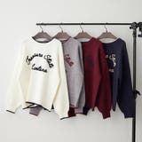 【NAO】コード刺繍ロゴプルオ-バー | RMAF NICE CLAUP / OLIVE des OLIVE | 詳細画像1