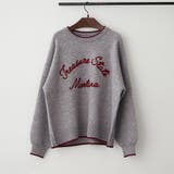 チャコール | 【NAO】コード刺繍ロゴプルオ-バー | RMAF NICE CLAUP / OLIVE des OLIVE