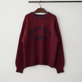 ボルドー | 【NAO】コード刺繍ロゴプルオ-バー | RMAF NICE CLAUP / OLIVE des OLIVE