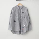 ストライプ | 【NAO】キャットBIGシャツ | RMAF NICE CLAUP / OLIVE des OLIVE
