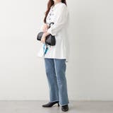 【NAO】アート柄ロングシャツ | RMAF　NICE CLAUP / OLIVE des OLIVE | 詳細画像10 