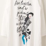 【NAO】アート柄ロングシャツ | RMAF　NICE CLAUP / OLIVE des OLIVE | 詳細画像18 