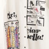 【NAO】アート柄ロングシャツ | RMAF　NICE CLAUP / OLIVE des OLIVE | 詳細画像19 