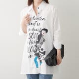 【NAO】アート柄ロングシャツ | RMAF　NICE CLAUP / OLIVE des OLIVE | 詳細画像3 