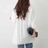 【NAO】アート柄ロングシャツ | RMAF　NICE CLAUP / OLIVE des OLIVE | 詳細画像6 