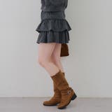 【セットアップ対応】ピグメント風スウェットティアードスカート | RMAF NICE CLAUP / OLIVE des OLIVE | 詳細画像20