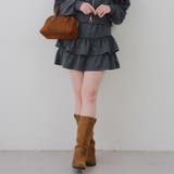 【セットアップ対応】ピグメント風スウェットティアードスカート | RMAF NICE CLAUP / OLIVE des OLIVE | 詳細画像19