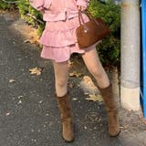 【セットアップ対応】ピグメント風スウェットティアードスカート | RMAF NICE CLAUP / OLIVE des OLIVE | 詳細画像8