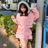 【セットアップ対応】ピグメント風スウェットティアードスカート | RMAF NICE CLAUP / OLIVE des OLIVE | 詳細画像12