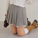 【セットアップ対応】裾レースプリーツスカート | RMAF　NICE CLAUP / OLIVE des OLIVE | 詳細画像10 