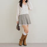 【セットアップ対応】裾レースプリーツスカート | RMAF　NICE CLAUP / OLIVE des OLIVE | 詳細画像16 