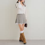 【セットアップ対応】裾レースプリーツスカート | RMAF　NICE CLAUP / OLIVE des OLIVE | 詳細画像19 