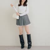 【セットアップ対応】裾レースプリーツスカート | RMAF　NICE CLAUP / OLIVE des OLIVE | 詳細画像6 