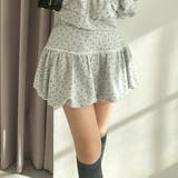 花柄 | 【セットアップ対応】レースバルーンミニスカート | RMAF　NICE CLAUP / OLIVE des OLIVE