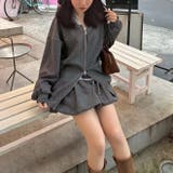 【セットアップ対応】レースバルーンミニスカート | RMAF　NICE CLAUP / OLIVE des OLIVE | 詳細画像6 