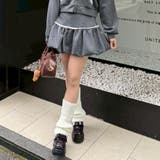 チャコール | 【セットアップ対応】レースバルーンミニスカート | RMAF　NICE CLAUP / OLIVE des OLIVE