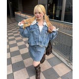 【セットアップ対応】前ポケットレース台形ミニスカート | NICE CLAUP / OLIVE des OLIVE OUTLET | 詳細画像11