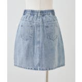 【セットアップ対応】前ポケットレース台形ミニスカート | NICE CLAUP / OLIVE des OLIVE OUTLET | 詳細画像21