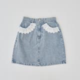 ケミカル | 【セットアップ対応】前ポケットレース台形ミニスカート | NICE CLAUP / OLIVE des OLIVE OUTLET