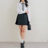 バックリボンモチーフミニスカート | RMAF　NICE CLAUP / OLIVE des OLIVE | 詳細画像8 