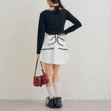 バックリボンモチーフミニスカート | RMAF　NICE CLAUP / OLIVE des OLIVE | 詳細画像20 