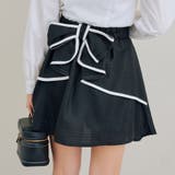 ブラック系 | バックリボンモチーフミニスカート | RMAF　NICE CLAUP / OLIVE des OLIVE