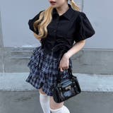 脇リボンミニスカート | NICE CLAUP / OLIVE des OLIVE　OUTLET | 詳細画像19 