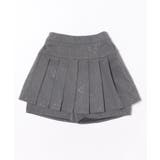 チャコール | キラキラプリーツスカパン | NICE CLAUP / OLIVE des OLIVE　OUTLET