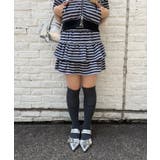【セットアップ対応】ティアードミニスカート | NICE CLAUP / OLIVE des OLIVE OUTLET | 詳細画像2